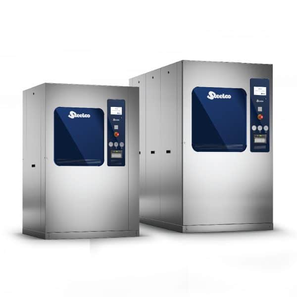 Medium and large capacity autoclaves designed for healthcare