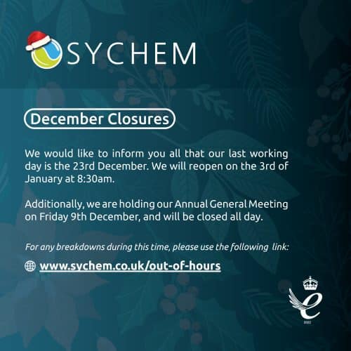 December Closures Square