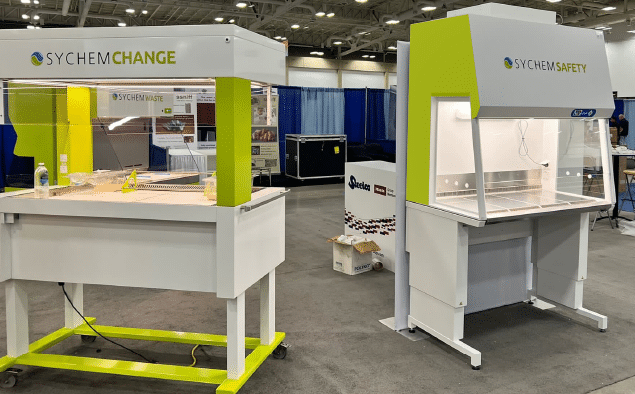 Our Class 2 Microbiological cabinets displayed at AALAS 2022.