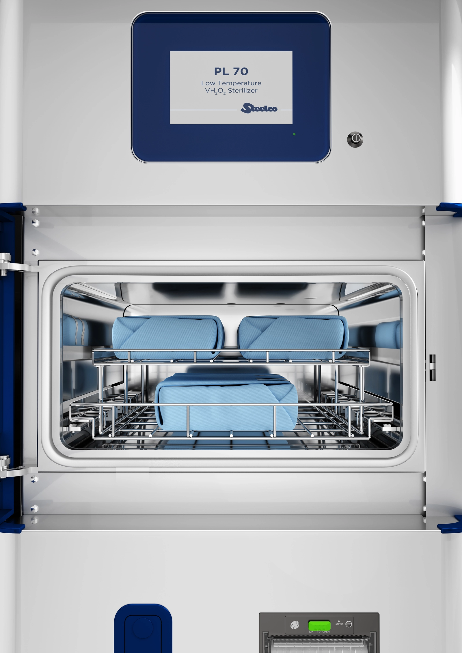 PL 70 Steelco steriliser chamber view