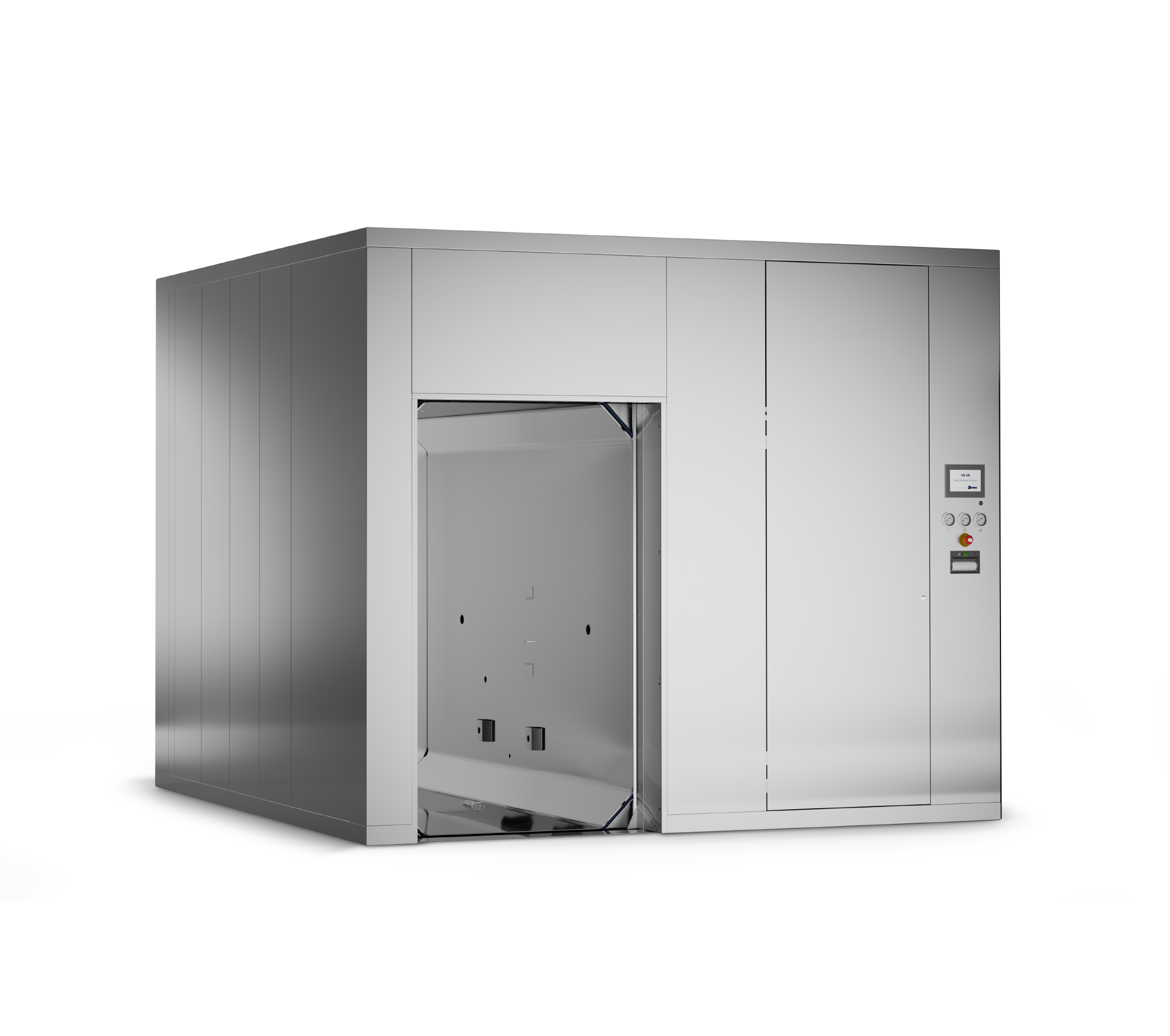 Steelco VS M 48 Mattress Autoclave open view