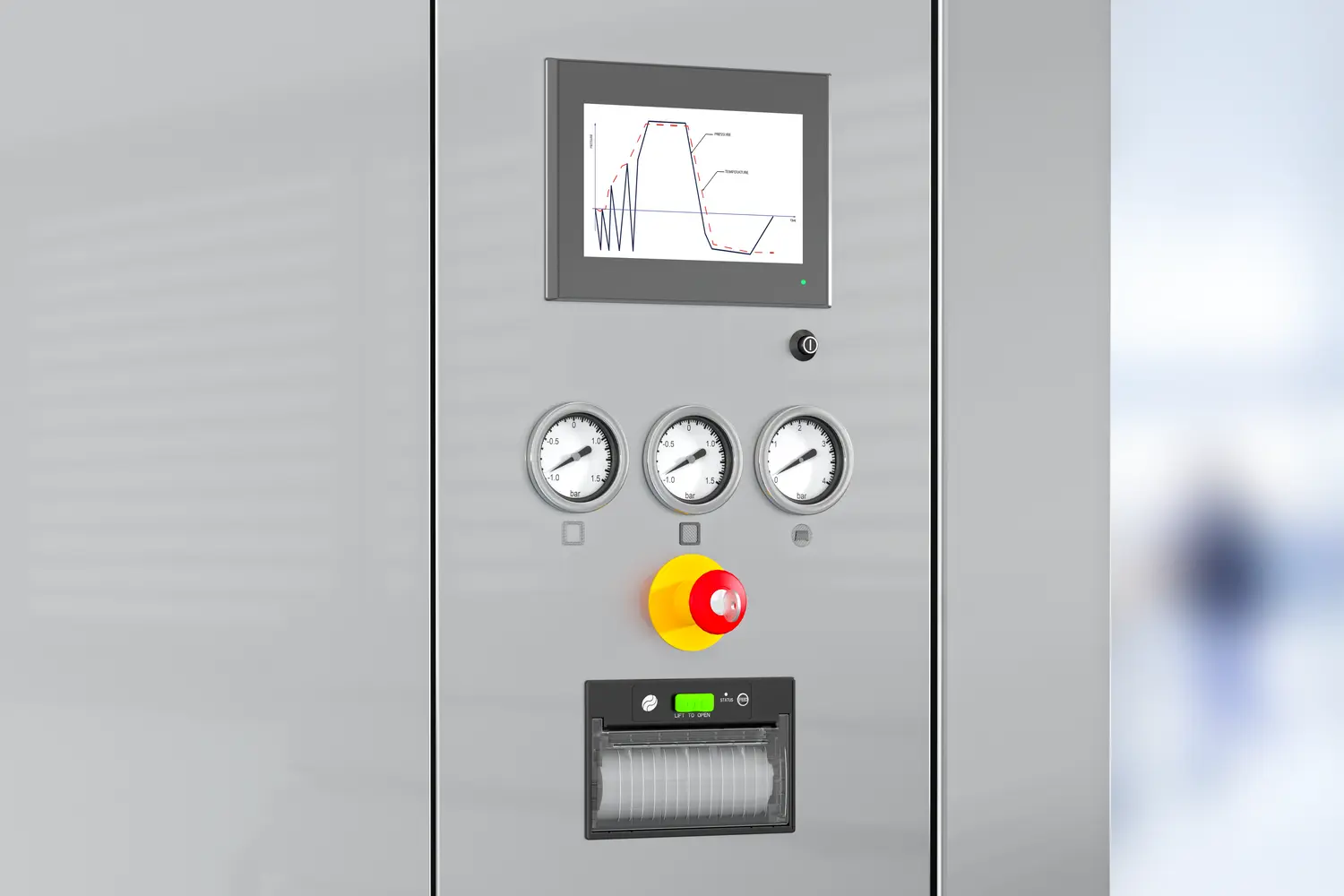 Steelco VS M 36 Mattress Autoclave display view