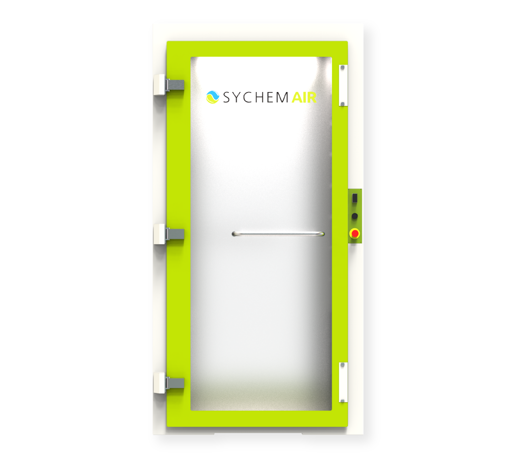 SychemAIR: High-Efficiency Air Shower