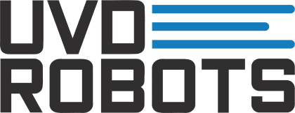 UVD Robots logo black
