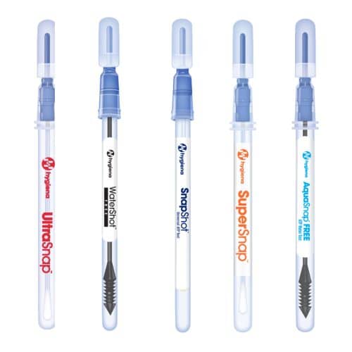 Swabs Hygiena ATP swab ests Hygiene Monitoring including Hygiena UltraSnap ATP Surface Test