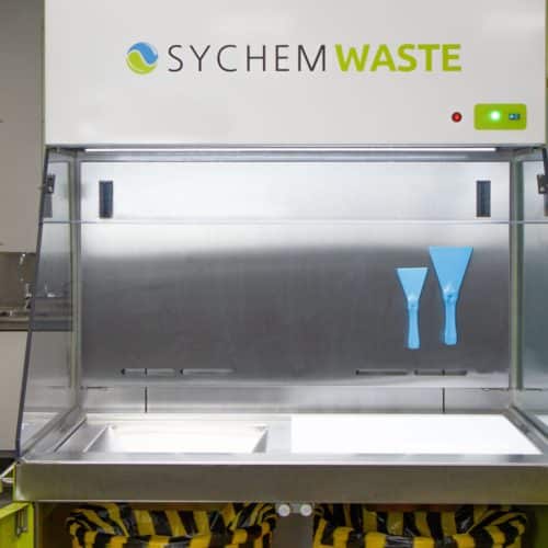 bedding disposal station front