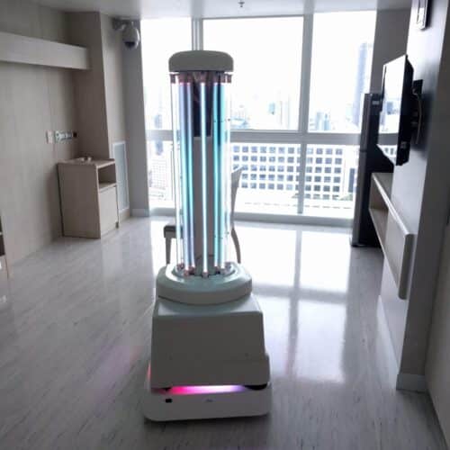 uv c disinfection uvd robots