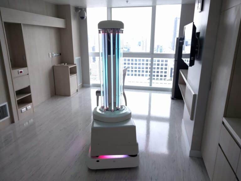 uv c disinfection uvd robots