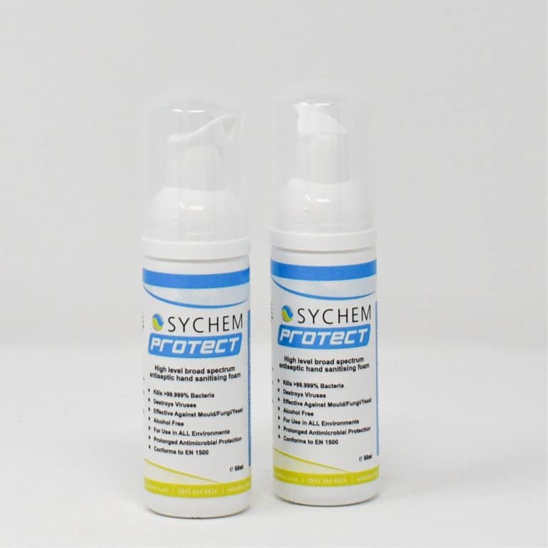 Sychem Protect 50ml Hand Sanitising Foam 2