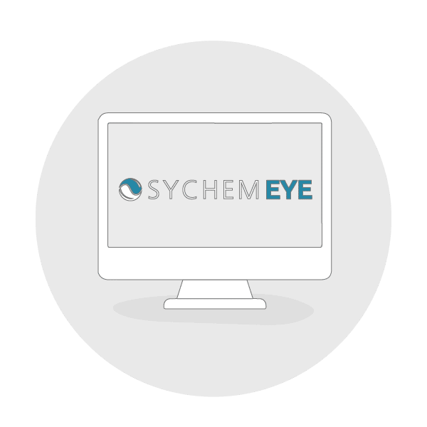 Sychem website Servicing page icons Breakdown Sychem Eye
