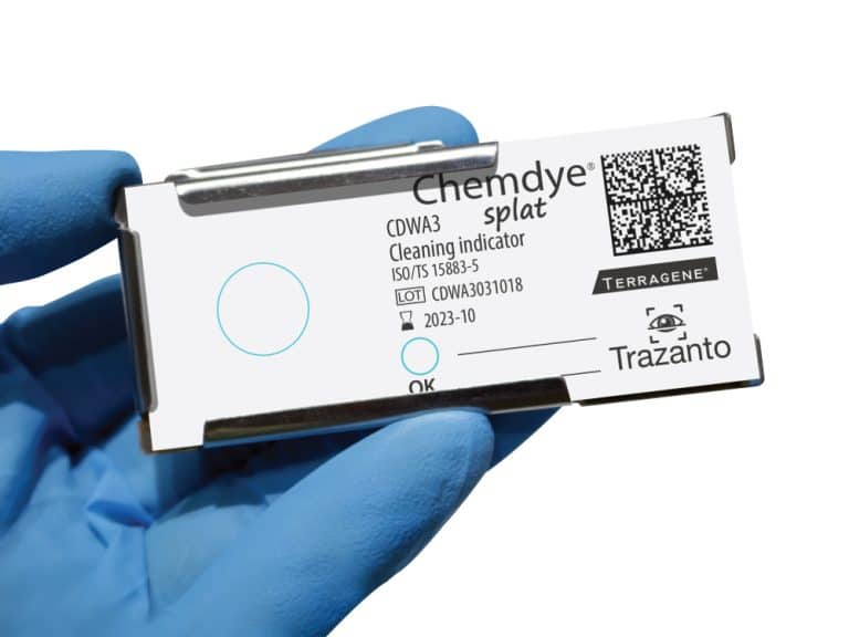 CDWA3 Splat terragene cleaning indicators
