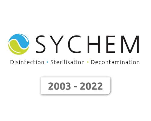 Sychem timeline logo