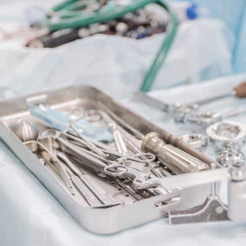 medical instruments for surgery cleaning decontamination