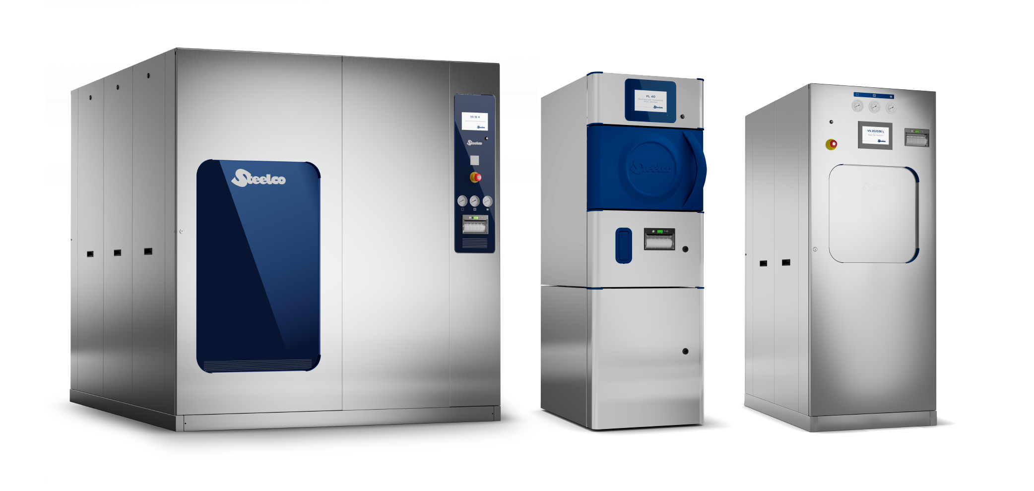 steelco autoclave range