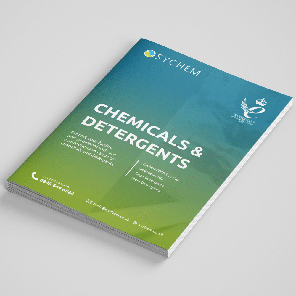 Chemicals flyer square